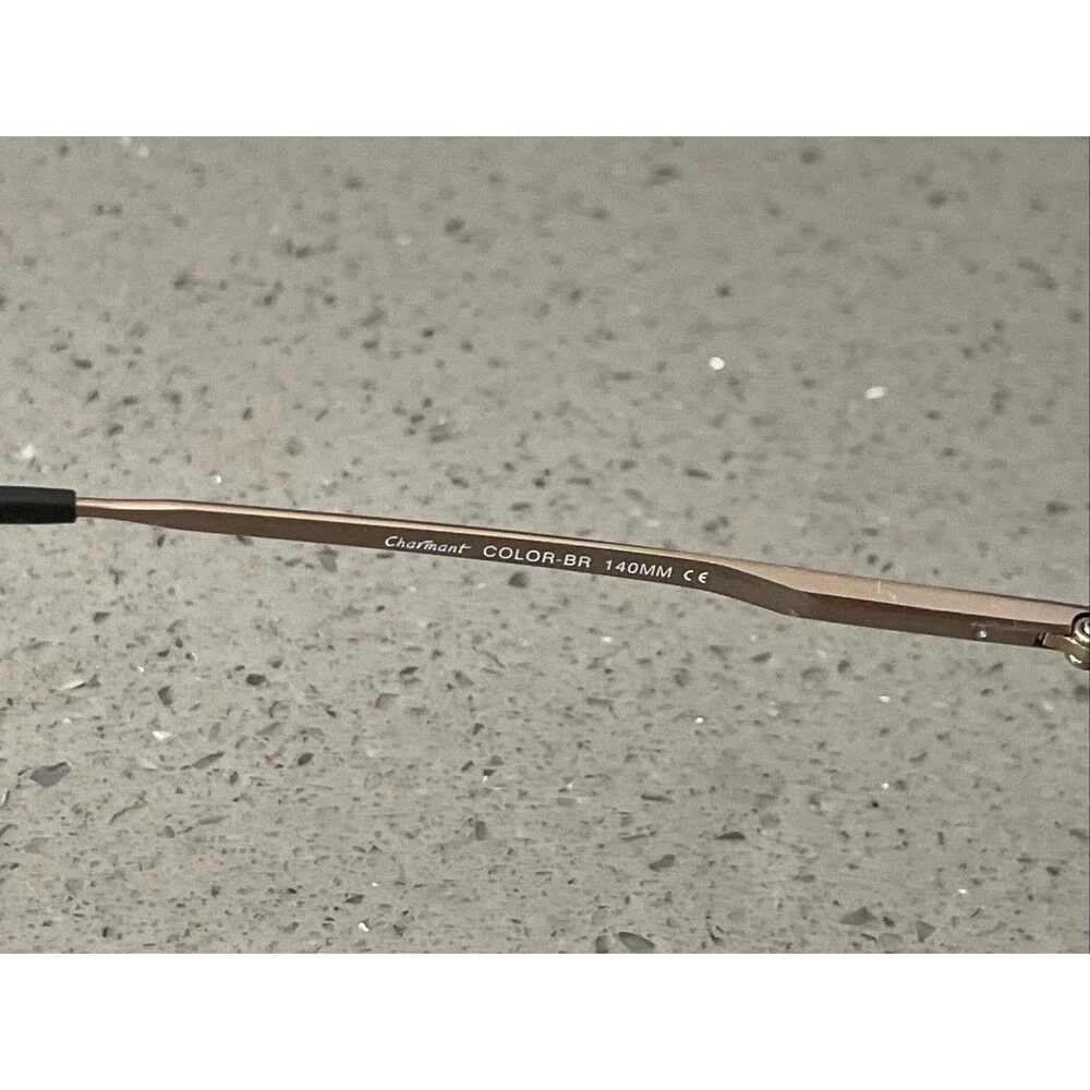 CHARMANT EU8121 BR BROWN EYEGLASSES FRAMES ONLY 52-18-140 Full Rim Square